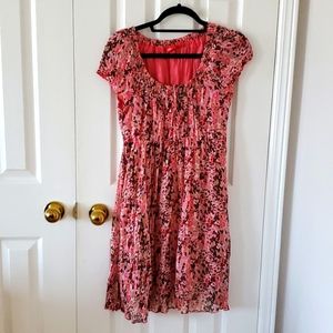 Floral print dress